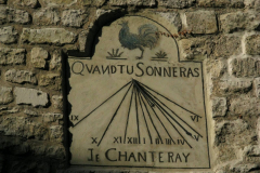 Cadran solaire, Rue de l'Abreuvoir (Montmartre) à Paris (75018)