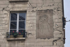 Cadran solaire, Rue du Cherche Midi à Paris (75006)