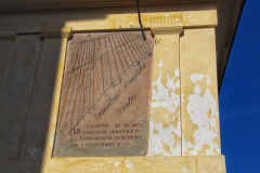 Cadran solaire, la Maison de Cuvier (Jardin des Plantes) à Paris (75005)