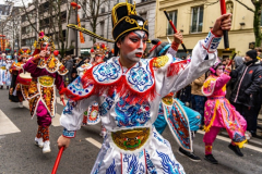 Défilé du Nouvel An Chinois à Paris (75013) le 09/02/2025
