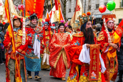 Défilé du Nouvel An Chinois à Paris (75013) le 09/02/2025
