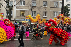 Défilé du Nouvel An Chinois à Paris (75013) le 09/02/2025
