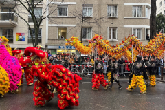 Défilé du Nouvel An Chinois à Paris (75013) le 09/02/2025