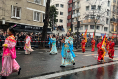 Défilé du Nouvel An Chinois à Paris (75013) le 09/02/2025