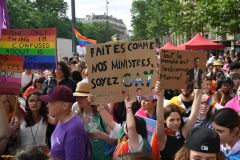 LA MARCHE DES FIERTÉS LGBTQI+ DE PARIS (75) LE 28/06/2025