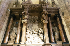 Le Dôme de Milan «Il Duomo di Milano» La Cathédrale de la Nativité-de-la-Sainte-Vierge-Marie le 24/04/2023