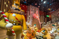 LES VITRINES DE NOËL 2025 DU PRINTEMPS HAUSSMANN À PARIS (75009)