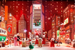 LES VITRINES DE NOËL 2025 DU PRINTEMPS HAUSSMANN À PARIS (75009)