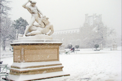 Paris (75) sous la neige les 21 & 22/11/2024