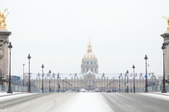 Paris (75) sous la neige les 21 & 22/11/2024
