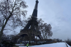 Paris (75) sous la neige les 21 & 22/11/2024