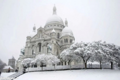 Paris (75) sous la neige les 21 & 22/11/2024