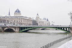 Paris (75) sous la neige les 21 & 22/11/2024