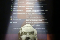 SERIAL KILLER EXHIBITION À PARIS (75015) LE 15/03/2025 