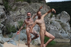 SHOOTING AVEC FABRICE & CHRISTOPHE AUX GORGES DU DOUX (07) LE 16/08/2021