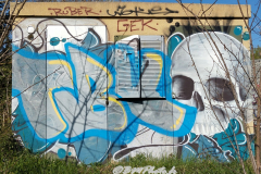 Street-arts au Pont des Lônes à Soyons (07) le 15/03/2024